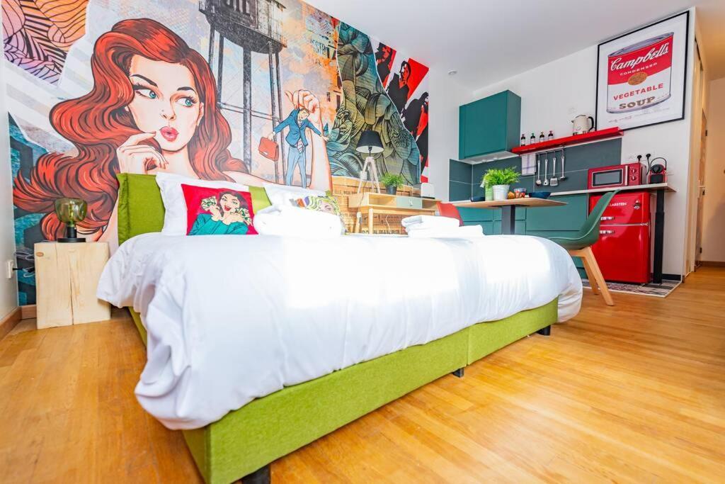 Le Pop Art - Topbnb Dijon Buitenkant foto